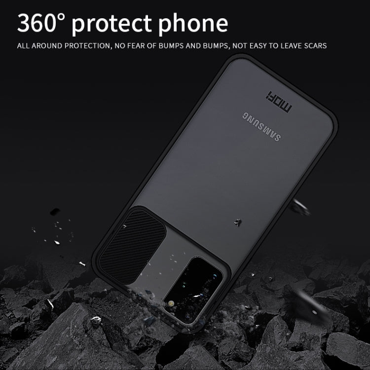 For Samsung Galaxy S20 Plus MOFI Xing Dun Series Translucent Frosted PC + TPU Privacy Anti-glare Shockproof All-inclusive Protective Case(Red) - Galaxy Phone Cases by MOFI | Online Shopping South Africa | PMC TechLife | Buy Now Pay Later Mobicred