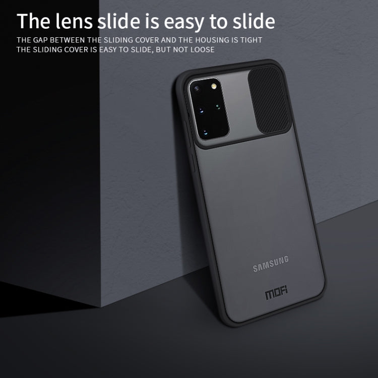 For Samsung Galaxy S20 Plus MOFI Xing Dun Series Translucent Frosted PC + TPU Privacy Anti-glare Shockproof All-inclusive Protective Case(Red) - Galaxy Phone Cases by MOFI | Online Shopping South Africa | PMC TechLife | Buy Now Pay Later Mobicred