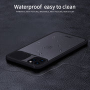 For iPhone 11 Pro MOFI Xing Dun Series Translucent Frosted PC + TPU Privacy Anti-glare Shockproof All-inclusive Protective Case(Green)