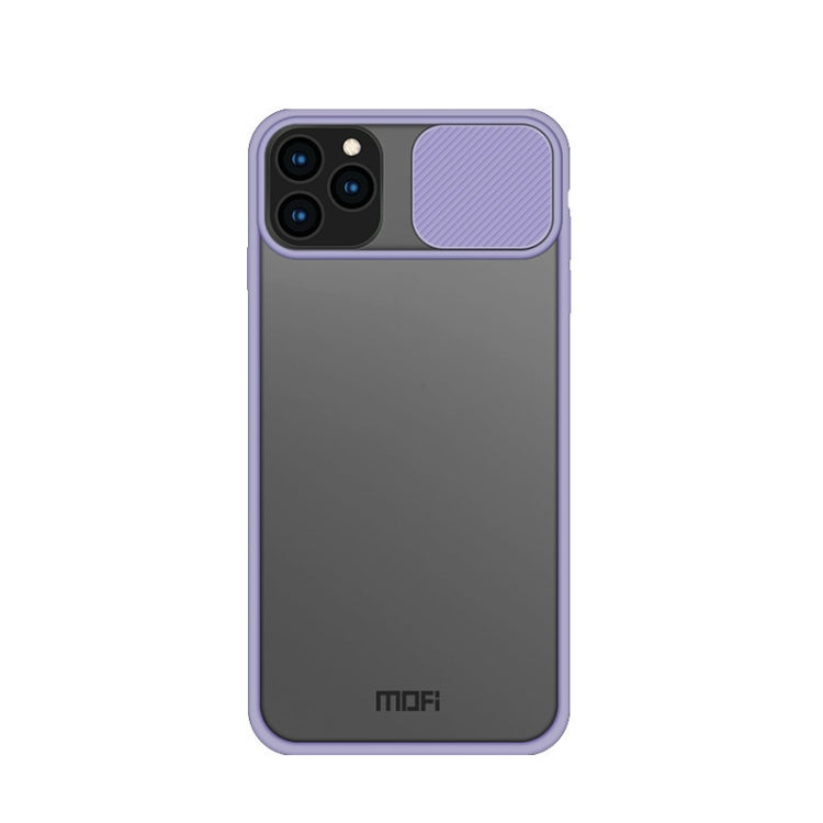 For iPhone 11 Pro Max MOFI Xing Dun Series Translucent Frosted PC + TPU Privacy Anti-glare Shockproof All-inclusive Protective Case(Purple) - iPhone 11 Pro Max Cases by MOFI | Online Shopping South Africa | PMC TechLife