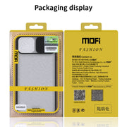 For iPhone 11  MOFI Xing Dun Series Translucent Frosted PC + TPU Privacy Anti-glare Shockproof All-inclusive Protective Case(Red)