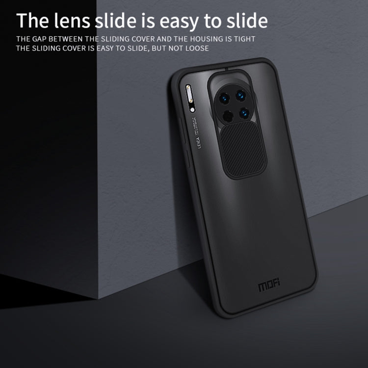 For Huawei Mate 30 MOFI Xing Dun Series PC + TPU Anti-peep Waterproof And Anti-drop All-inclusive Protective Shell, Translucent Frosted(Red) - Huawei Cases by MOFI | Online Shopping South Africa | PMC TechLife | Buy Now Pay Later Mobicred