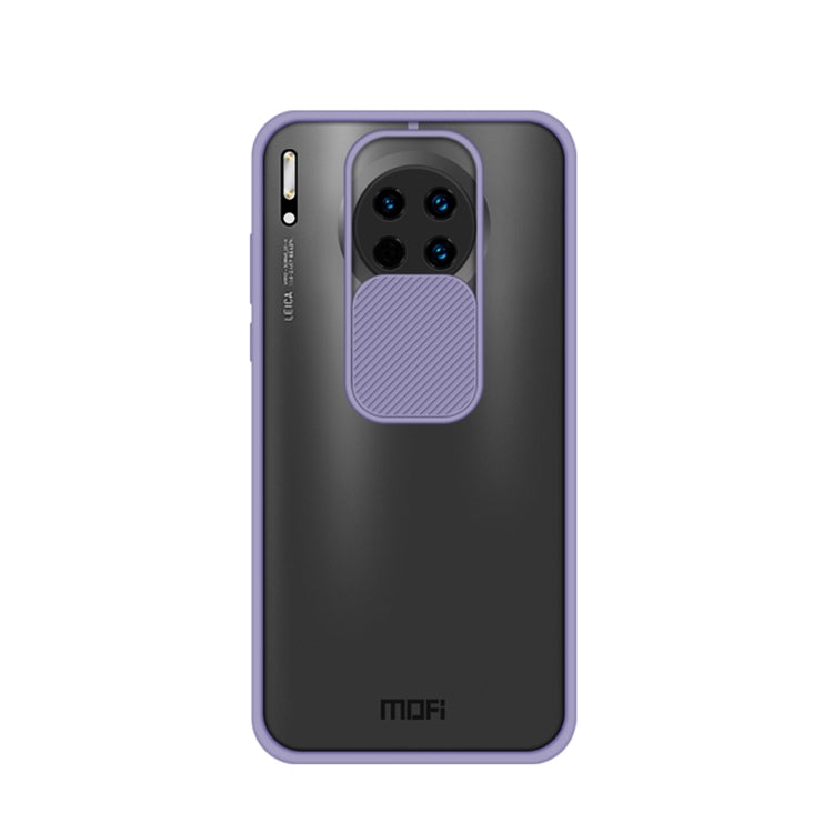 For Huawei Mate 30 MOFI Xing Dun Series PC + TPU Anti-peep Waterproof And Anti-drop All-inclusive Protective Shell, Translucent Frosted(Purple) - Huawei Cases by MOFI | Online Shopping South Africa | PMC TechLife | Buy Now Pay Later Mobicred
