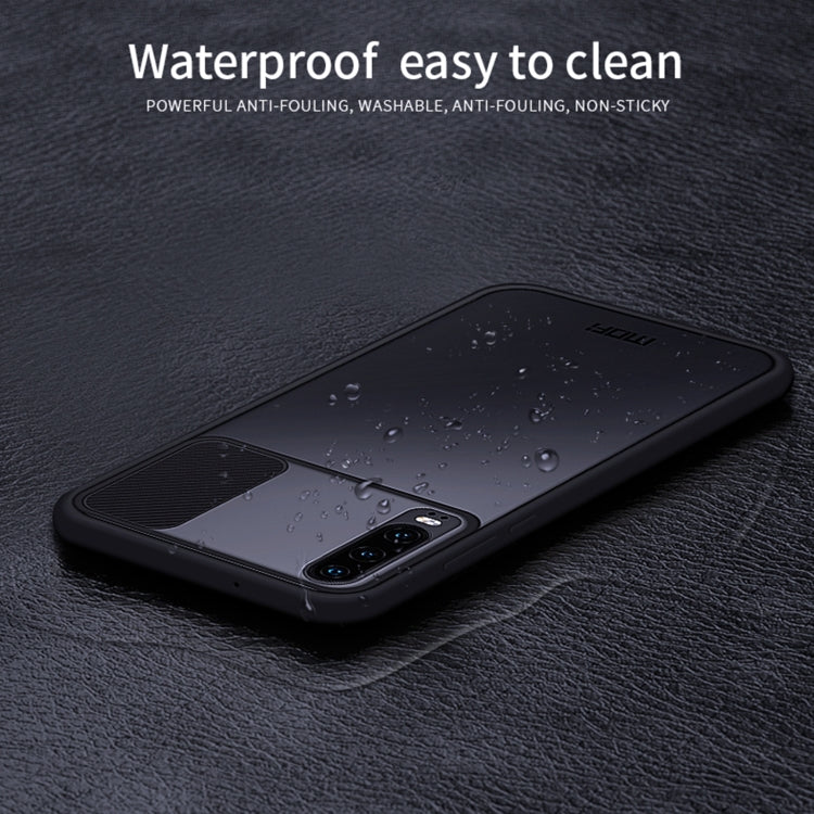 For Huawei P30 MOFI Xing Dun Series PC + TPU Anti-peep Waterproof And Anti-drop All-inclusive Protective Shell, Translucent Frosted(Purple) - Huawei Cases by MOFI | Online Shopping South Africa | PMC TechLife | Buy Now Pay Later Mobicred