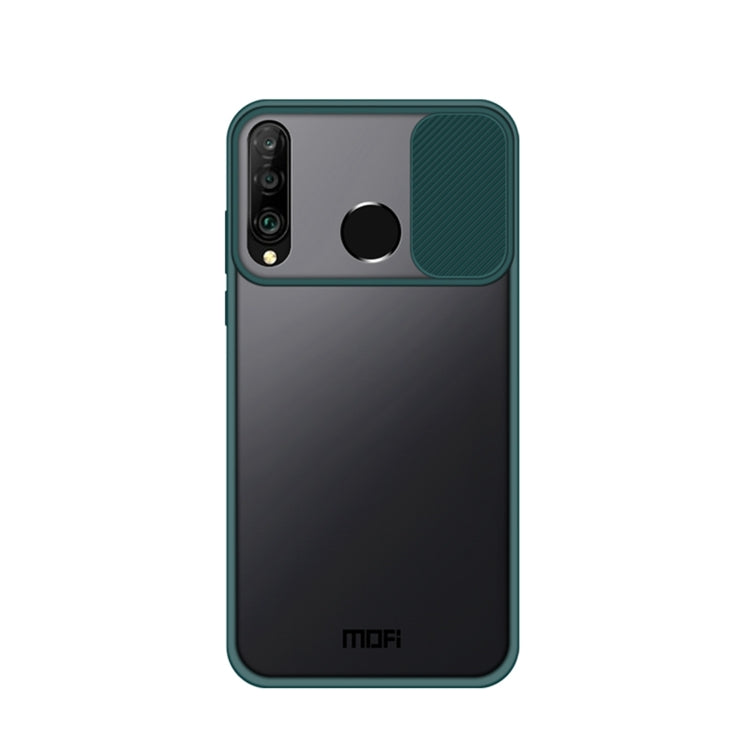 For Huawei P30 lite MOFI Xing Dun Series PC + TPU Anti-peep Waterproof And Anti-drop All-inclusive Protective Shell, Translucent Frosted(Green) - free shipping - PMC TechLife - Order now!