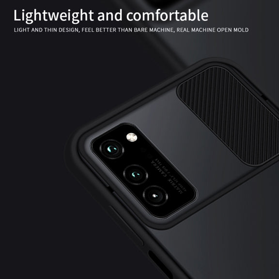 For Huawei HonorV30 MOFI Xing Dun Series PC + TPU Anti-peep Water-resistant And Anti-drop All-inclusive Protective Shell, Translucent Frosted(Purple)