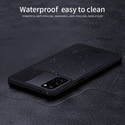 For Huawei HonorV30 MOFI Xing Dun Series PC + TPU Anti-peep Water-resistant And Anti-drop All-inclusive Protective Shell, Translucent Frosted(Purple)
