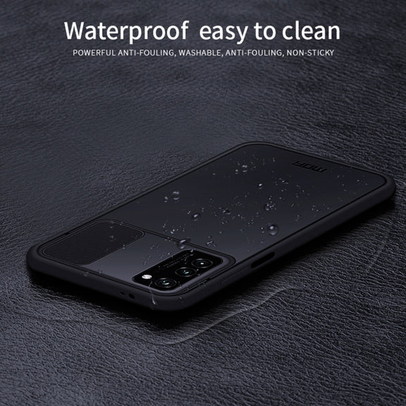 For Huawei HonorV30 MOFI Xing Dun Series PC + TPU Anti-peep Water-resistant And Anti-drop All-inclusive Protective Shell, Translucent Frosted(Purple)