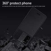 For Huawei HonorV30 MOFI Xing Dun Series PC + TPU Anti-peep Water-resistant And Anti-drop All-inclusive Protective Shell, Translucent Frosted(Purple)