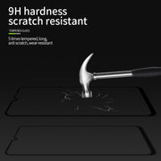 For Huawei Y6P / Honor9A MOFI 9H 2.5D Full Screen Tempered Glass Film(Black)