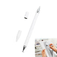 Imitation Porcelain 2 in 1 Mobile Phone Touch Screen Capacitive Pen for Apple / Huawei / Xiaomi / Samsung(White) - free shipping - PMC Jewellery - Order now!