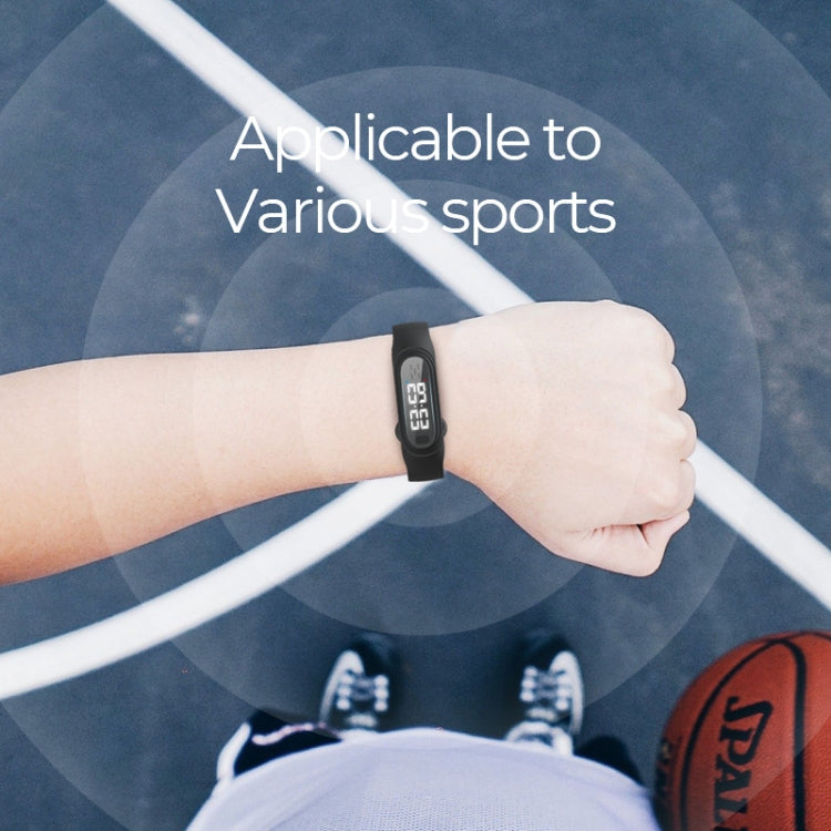 Q2 Outdoor Ultrasonic Electronic Mosquito Repellent Bracelet, Support Three-gear Mode & Time Display(Black) - Repellent Wristband by PMC TechLife | Online Shopping South Africa | PMC TechLife | Buy Now Pay Later Mobicred