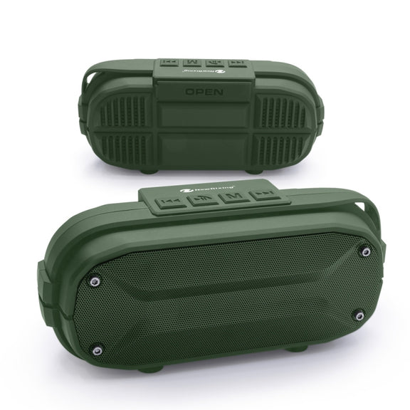 NewRixing NR-3023 Portable Stereo Wireless Bluetooth Speaker, Built-in Microphone, Support TF Card / FM(Blue)