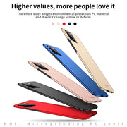 For Samsung Galaxy Note20 Ultra MOFI Frosted PC Ultra-thin Hard Case(Red)
