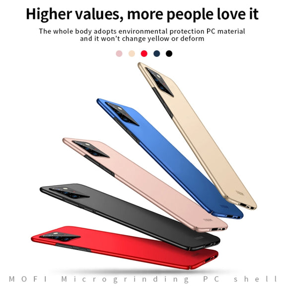 For Samsung Galaxy Note20 Ultra MOFI Frosted PC Ultra-thin Hard Case(Red)