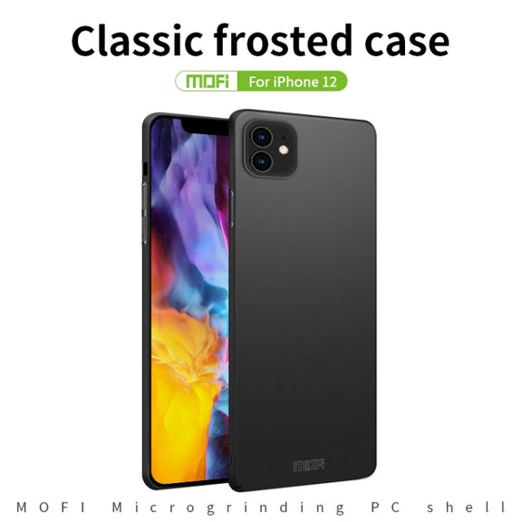 For iPhone 12 mini MOFI Frosted PC Ultra-thin Hard Case(Red)