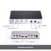 KM200 Portable Digital Stereo Audio Echo System Machine HDMI Karaoke Mixer Amplifier 4K/2K TV PC Home Theater