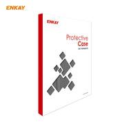 ENKAY ENK-8009 For Samsung Galaxy Tab A7 10.4 T500 / T505 2020 / 2022 PU Leather + Plastic Smart Case with Three-folding Holder(Grey)