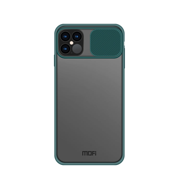 For iPhone 12 / 12 Pro MOFI Xing Dun Series Translucent Frosted PC + TPU Privacy Anti-glare Shockproof All-inclusive Protective Case(Green) - free shipping - PMC TechLife - Order now!