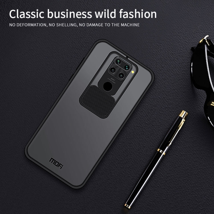 For Xiaomi Redmi Note 9 / 10X 4G MOFI Xing Dun Series Translucent Frosted PC + TPU Privacy Anti-glare Shockproof All-inclusive Protective Case(Green) - Xiaomi Cases by MOFI | Online Shopping South Africa | PMC TechLife | Buy Now Pay Later Mobicred
