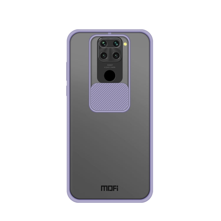 For Xiaomi Redmi Note 9 / 10X 4G MOFI Xing Dun Series Translucent Frosted PC + TPU Privacy Anti-glare Shockproof All-inclusive Protective Case(Purple) - Xiaomi Cases by MOFI | Online Shopping South Africa | PMC TechLife
