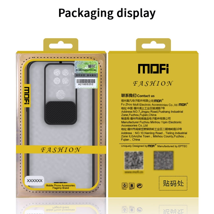 For Xiaomi Redmi Note 9 / 10X 4G MOFI Xing Dun Series Translucent Frosted PC + TPU Privacy Anti-glare Shockproof All-inclusive Protective Case(Purple) - Xiaomi Cases by MOFI | Online Shopping South Africa | PMC TechLife