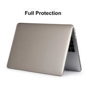 ENKAY Hat-Prince 3 in 1 For MacBook Pro 13 inch A2289 / A2251 (2020) Crystal Hard Shell Protective Case + US Version Ultra-thin TPU Keyboard Protector Cover + Anti-dust Plugs Set(Grey)