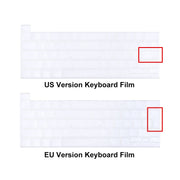 ENKAY Hat-Prince 3 in 1 For MacBook Pro 13 inch A2289 / A2251 (2020) Crystal Hard Shell Protective Case + US Version Ultra-thin TPU Keyboard Protector Cover + Anti-dust Plugs Set(Light Blue)