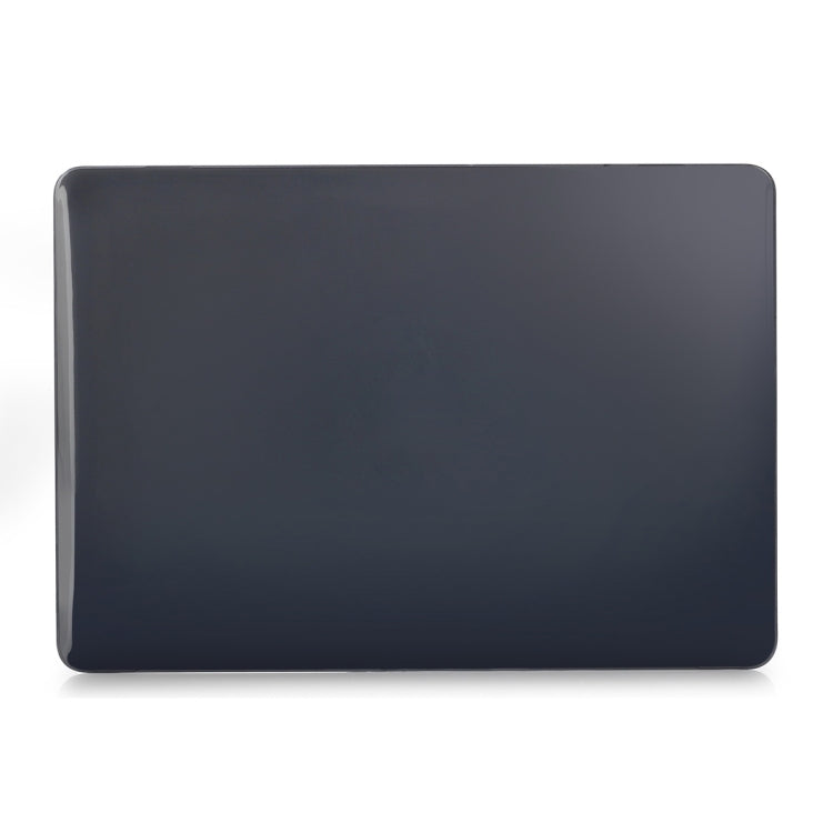 ENKAY Hat-Prince 3 in 1 For MacBook Pro 13 inch A2289 / A2251 (2020) Crystal Hard Shell Protective Case + Europe Version Ultra-thin TPU Keyboard Protector Cover + Anti-dust Plugs Set(Black)