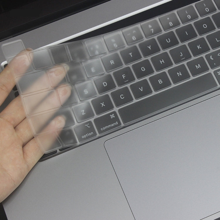 ENKAY Hat-Prince 3 in 1 For MacBook Pro 13 inch A2289 / A2251 (2020) Crystal Hard Shell Protective Case + Europe Version Ultra-thin TPU Keyboard Protector Cover + Anti-dust Plugs Set(Grey) - free shipping - PMC Jewellery - Order now!