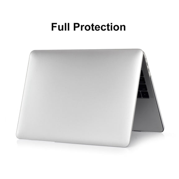 ENKAY Hat-Prince 3 in 1 For MacBook Pro 13 inch A2289 / A2251 (2020) Crystal Hard Shell Protective Case + Europe Version Ultra-thin TPU Keyboard Protector Cover + Anti-dust Plugs Set(Transparent)
