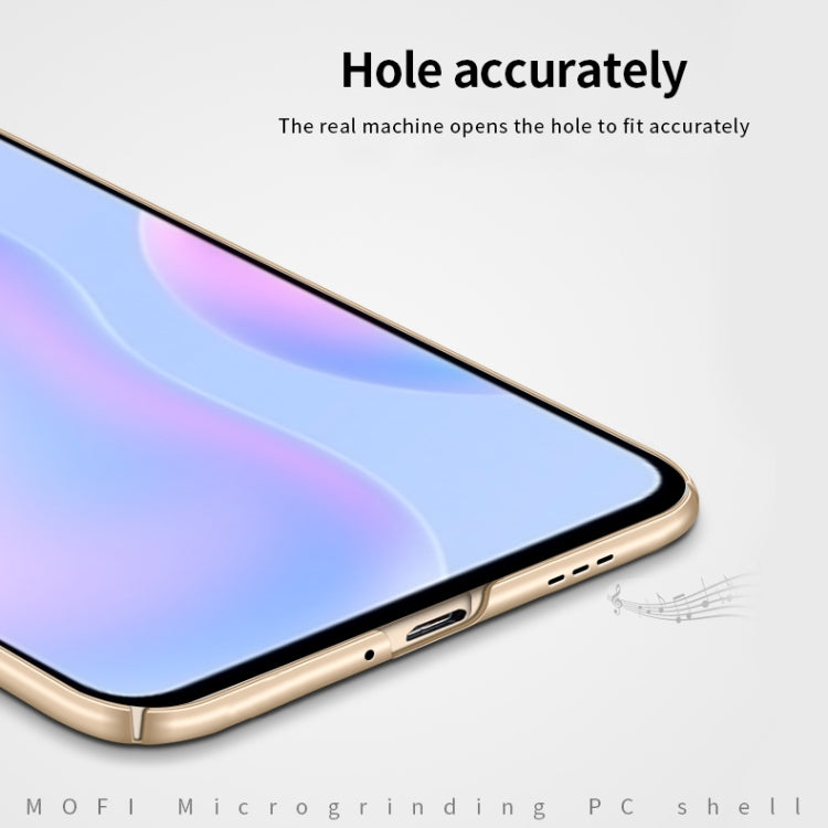 For Xiaomi Redmi 9A MOFI Frosted PC Ultra-thin Hard Case(Black) - Xiaomi Cases by MOFI | Online Shopping South Africa | PMC TechLife | Buy Now Pay Later Mobicred