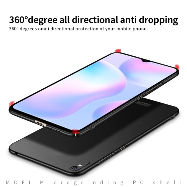 For Xiaomi Redmi 9A MOFI Frosted PC Ultra-thin Hard Case(Blue) - Xiaomi Cases by MOFI | Online Shopping South Africa | PMC TechLife | Buy Now Pay Later Mobicred