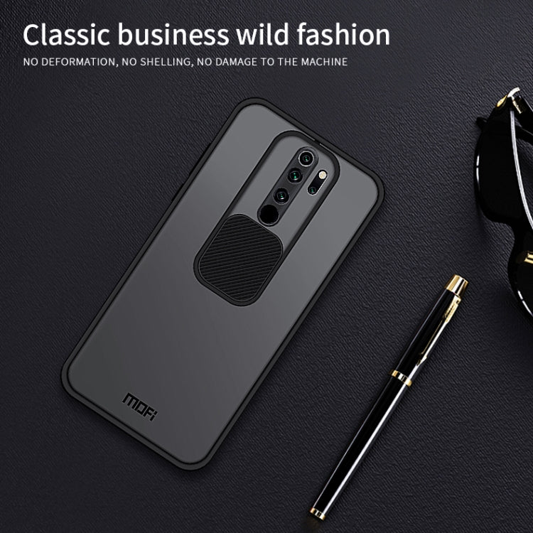 For Xiaomi Redmi Note8 Pro MOFI Xing Dun Series Translucent Frosted PC + TPU Privacy Anti-glare Shockproof All-inclusive Protective Case(Green) - free shipping - PMC TechLife - Order now!
