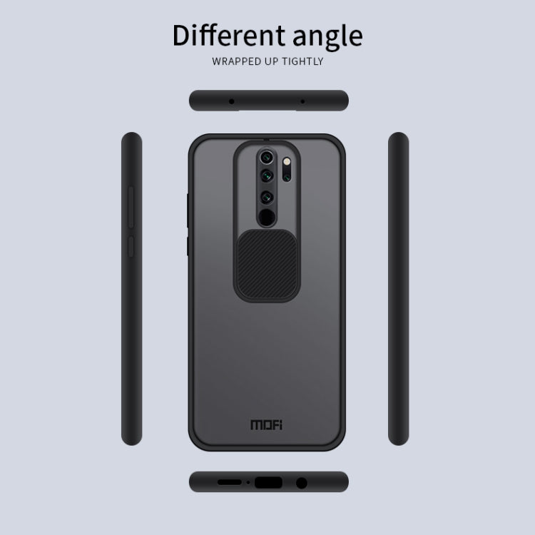 For Xiaomi Redmi Note8 Pro MOFI Xing Dun Series Translucent Frosted PC + TPU Privacy Anti-glare Shockproof All-inclusive Protective Case(Green) - free shipping - PMC TechLife - Order now!