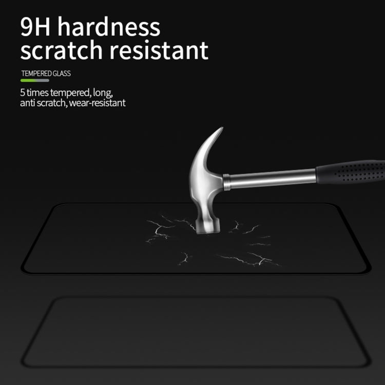 For Samsung Galaxy M51 MOFI 9H 2.5D Full Screen Tempered Glass Film(Black) - Galaxy Tempered Glass by MOFI | Online Shopping South Africa | PMC TechLife | Buy Now Pay Later Mobicred