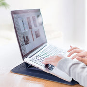 4 in 1 Universal Laptop Holder PU Water-resistant Protection Wrist Laptop Bag, Size:11/12inch(Green)