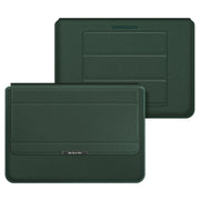 4 in 1 Universal Laptop Holder PU Water-resistant Protection Wrist Laptop Bag, Size:13/14inch(Green)