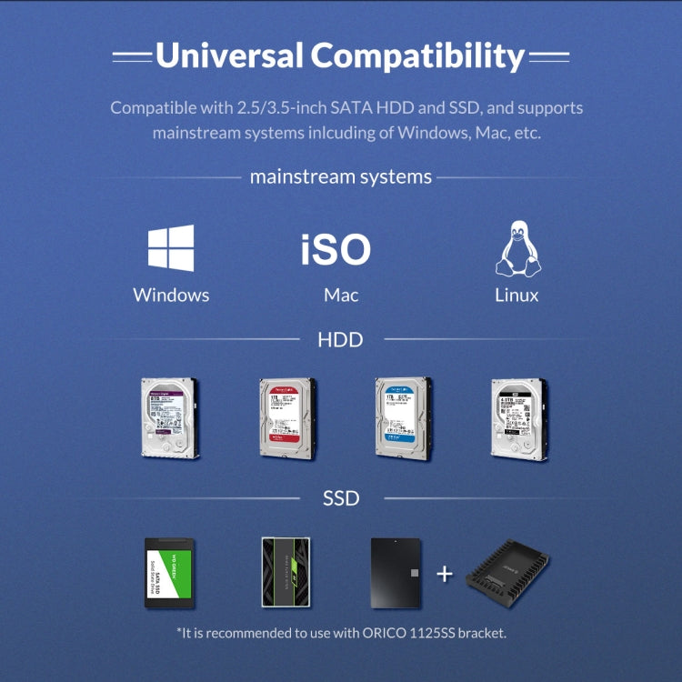 ORICO NS200U3 3.5 inch 2 Bay USB3.0 Hard Drive Enclosure - free shipping - PMC Jewellery - Order now!