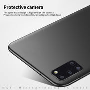 For Samsung Galaxy A31 MOFI Frosted PC Ultra-thin Hard Case(Black)