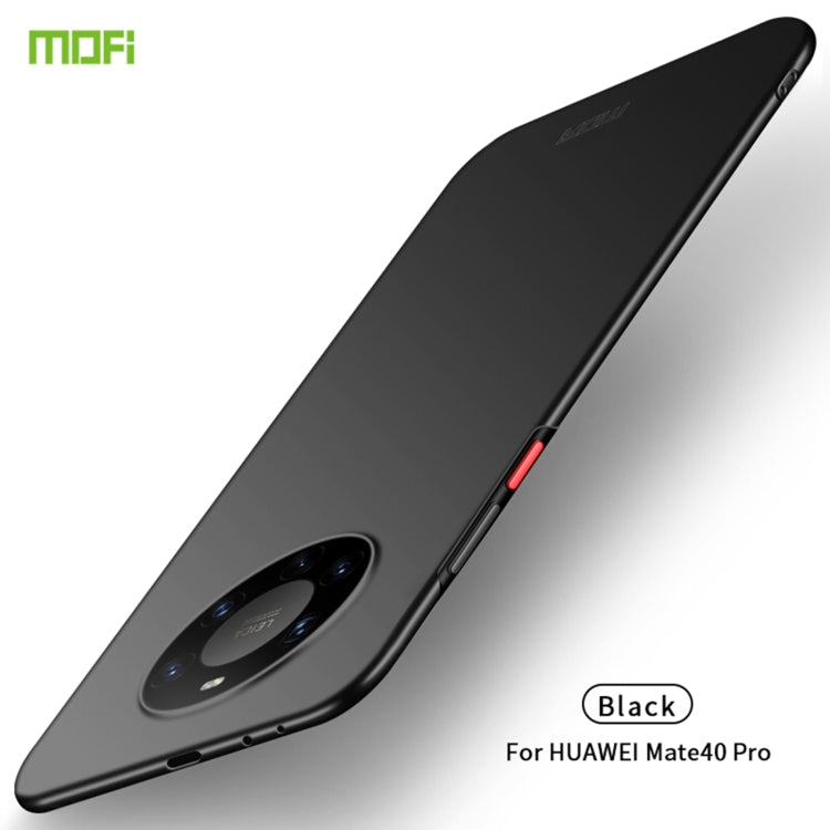 For Huawei Mate 40 Pro MOFI Frosted PC Ultra-thin Hard Case(Black) - Huawei Cases by MOFI | Online Shopping South Africa | PMC TechLife | Buy Now Pay Later Mobicred