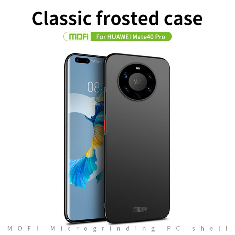 For Huawei Mate 40 Pro MOFI Frosted PC Ultra-thin Hard Case(Rose Gold) - Huawei Cases by MOFI | Online Shopping South Africa | PMC TechLife