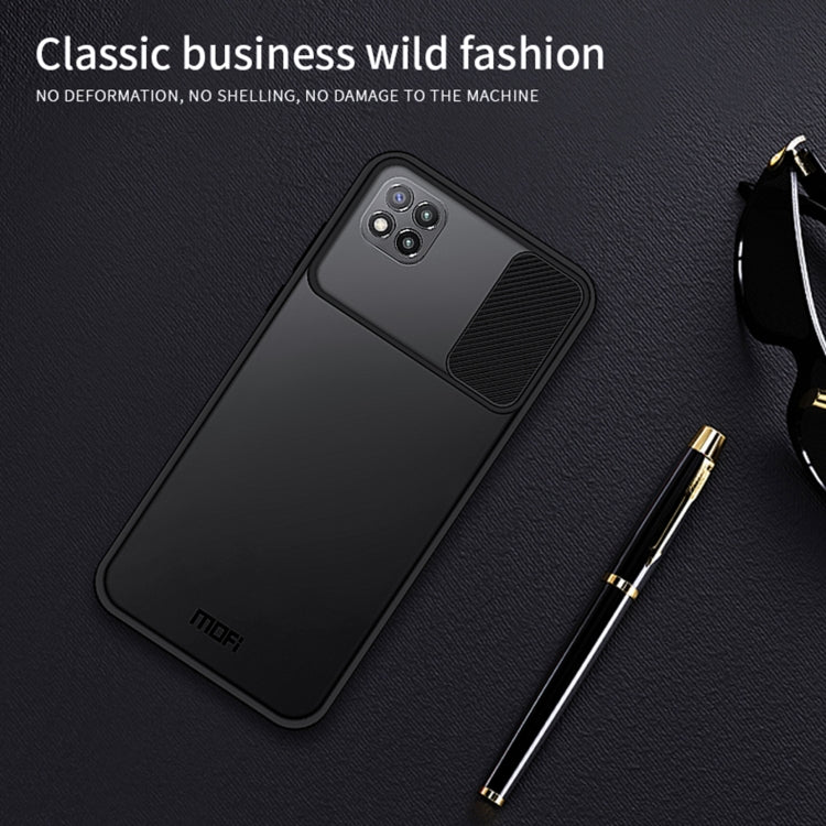 For Xiaomi Poco C3 MOFI Xing Dun Series Translucent Frosted PC + TPU Privacy Anti-glare Shockproof All-inclusive Protective Case(Green) - Xiaomi Cases by MOFI | Online Shopping South Africa | PMC TechLife