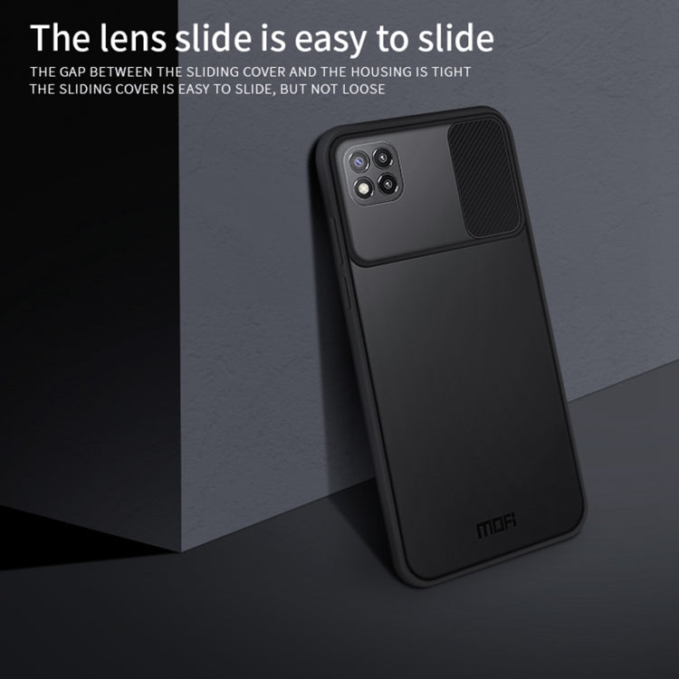 For Xiaomi Poco C3 MOFI Xing Dun Series Translucent Frosted PC + TPU Privacy Anti-glare Shockproof All-inclusive Protective Case(Green) - Xiaomi Cases by MOFI | Online Shopping South Africa | PMC TechLife