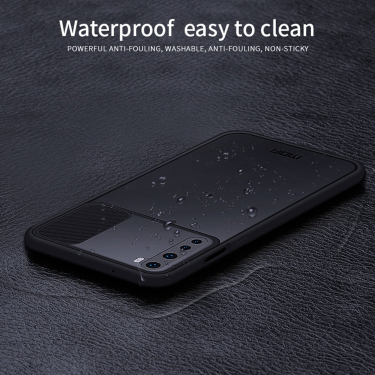 For OnePlus Nord MOFI Xing Dun Series Translucent Frosted PC + TPU Privacy Anti-glare Shockproof All-inclusive Protective Case(Green) - OnePlus Cases by MOFI | Online Shopping South Africa | PMC TechLife | Buy Now Pay Later Mobicred