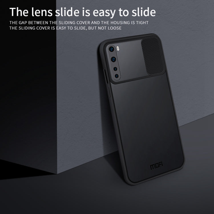 For OnePlus Nord MOFI Xing Dun Series Translucent Frosted PC + TPU Privacy Anti-glare Shockproof All-inclusive Protective Case(Green) - OnePlus Cases by MOFI | Online Shopping South Africa | PMC TechLife | Buy Now Pay Later Mobicred
