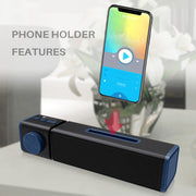 New Rixing NR4023 TWS Wireless Stereo Bluetooth Speaker, Support TF Card & MP3 & FM & Hands-free Call & 3.5mm AUX(Red)