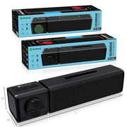 New Rixing NR4023 TWS Wireless Stereo Bluetooth Speaker, Support TF Card & MP3 & FM & Hands-free Call & 3.5mm AUX(Blue)