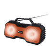 NewRixing NR-2029FMD TWS LED Flashlight Bluetooth Speaker, Support TF Card / FM / 3.5mm AUX / U Disk / Hands-free Calling(Qrange) - free shipping - PMC Jewellery - Order now!