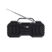 NewRixing NR-2029FMD TWS LED Flashlight Bluetooth Speaker, Support TF Card / FM / 3.5mm AUX / U Disk / Hands-free Calling(Red)